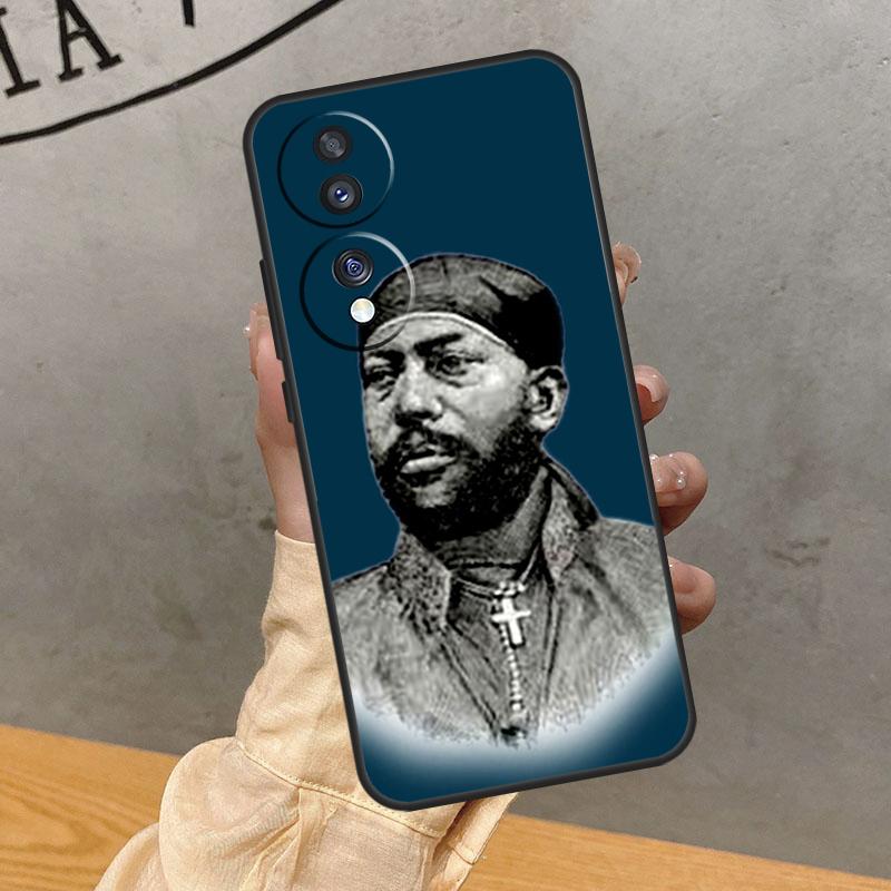 Император Эфиопии Менелик II Чехол Для Honor Magic 8 Pro 5 6 7 Lite 90 70 50 400 200 X8c X8b X9a X9b X9c X9d Win RT Обложка