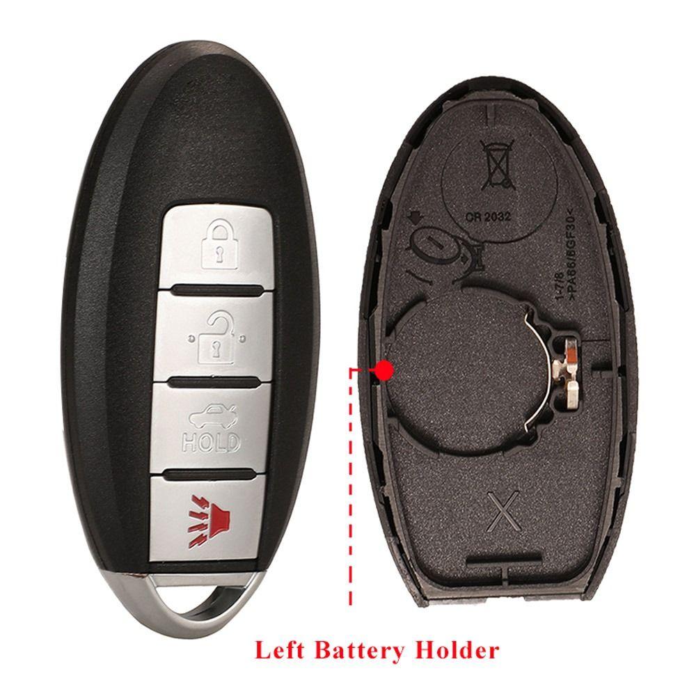 Корпус автомобильного ключа с 2/3/4 кнопками для Nissan/Altima/Maxima/Murano/Rogue/Sunny/Teana/Versa, автомобильный ключ