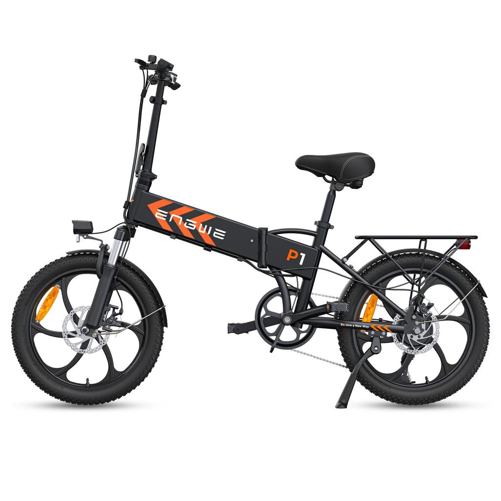 ENGWE P1 Adult Folding Electric Bike 20 inch Tires 250W Motor 36V13Ah Battery ebike City commuting Electric Bicycle