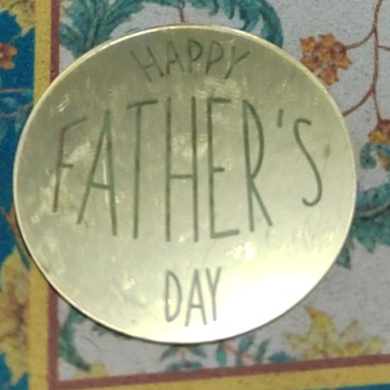 10 шт., топперы для торта с надписью «День отца», резные круглые буквы «С Днем отца», акриловые украшения для кексов, декор для вечеринки