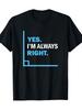 Math Enthusiast T-Shirt Top Crewneck Casual Loose Street Short-Sleev Men Tee Mathematical Formula Graphic Y2k Fashion T Shirts