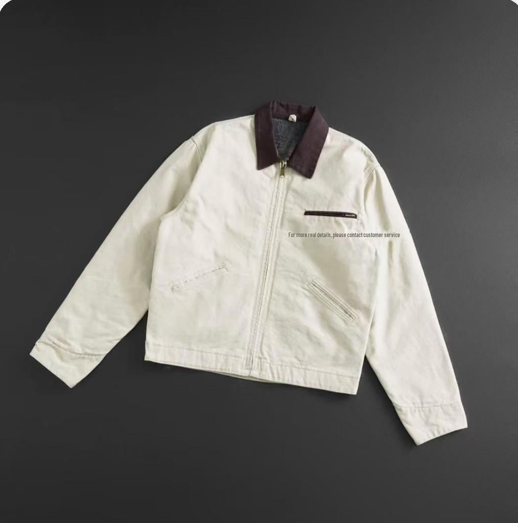 Stand Up! Kahar Men's Retro Workwear Jacket In 14 Colors - J97 Stiff Style