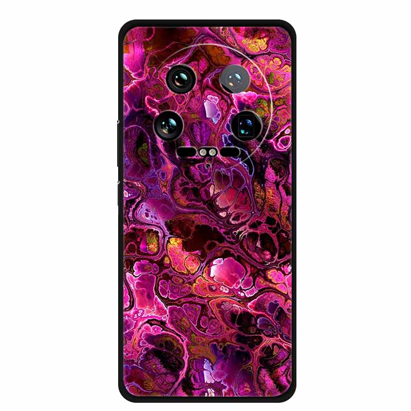 Для Xiaomi 14 Ultra 5G Чехол 6,73'' Животные Расписной Силиконовый Мягкий ТПУ Чехлы для Xiaomi 14Ultra Ударопрочный Чехол Ракушки Крутой Волк