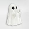 Светящийся средний палец, милая статуэтка призрака, маленькие страшные фигурки призраков, украшение для дома на Хэллоуин, украшение стола