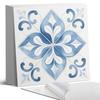 Pack of PVC Tiles with Pattern Self-Adhesive for Bedroom Floral Pattern Tiles 9x30x30 cm