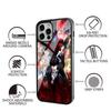 Чехол для телефона Persona 5 Аниме Для iPhone 16 15 14 13 Pro Max 11 12 Mini Зеркало Алекса Для беспроводной зарядки Magsafe Чехол