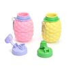 Fruit Shape Pineapple Sport Bottle Pineapple Collapsible Water Bottles  Outdoor