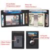 RFID Change Collet Layer Cow Pickup Bag Suitable for Airtag Change Bag US Dollar Clip Leather Men's Wallet