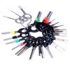21Pcs Terminals Removal Key Tool Electrical Wiring Crimp Connector Pin Extractor