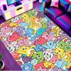 Care Bears Print Rug, Washable Floor Carpet, For Entryway Dorm Laundry Room Office Study, Home Decor Birthday Christmas Gift