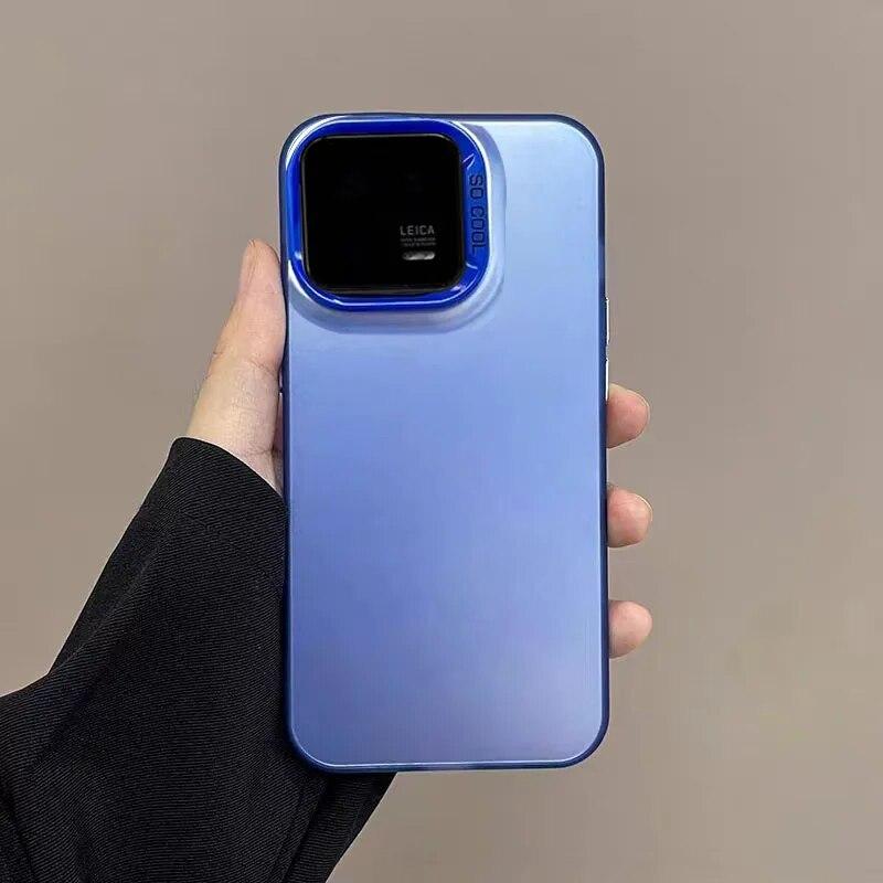 Electroplate Laser Matte Phone Case for Xiaomi Mi 13T Mi13T Pro Mi 13 T Pro 5G Back Shockproof Matte Protection Cover