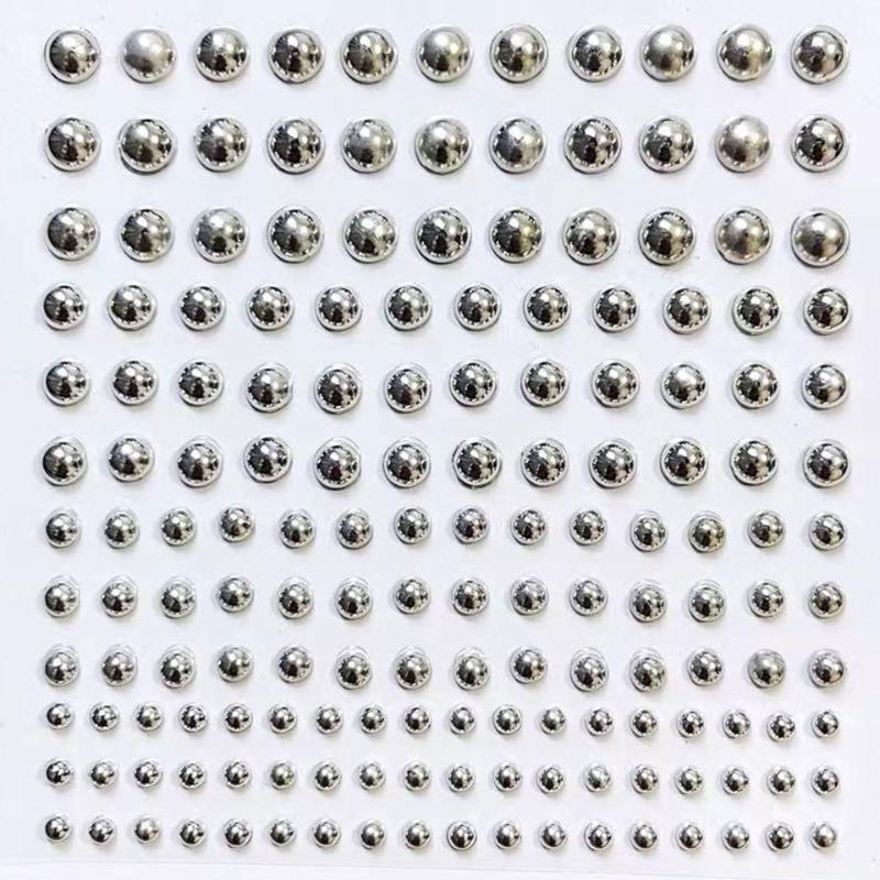 180pcs Non Piercing Fake Nose Lip Sticker Disposable Belly Eyebrow Lip Piercing Jewelry Non Piercied Earring Button Stickers