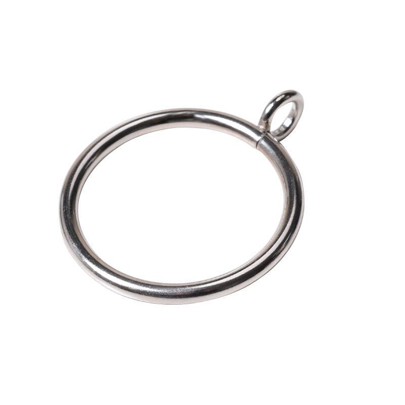 Modern Minimalist Metal Curtain Rings With Hanging Hooks For Home Decor And Window Treatment