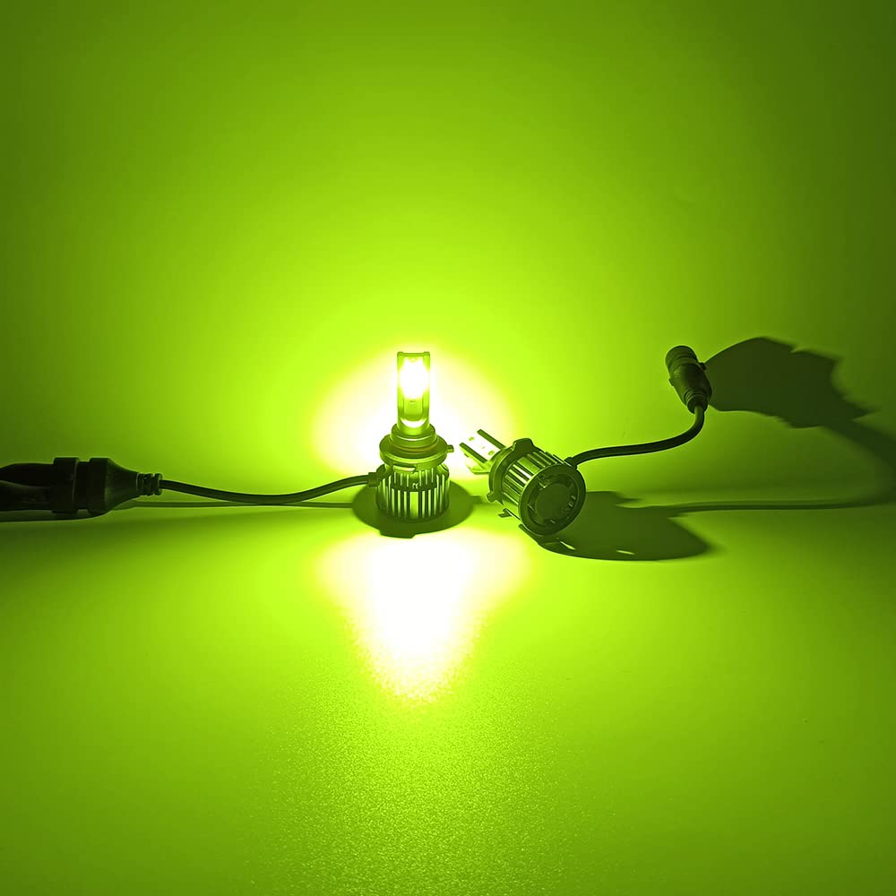 Светодиодная противотуманная фара Catland HB4 лимонно-желтая противотуманная фара 9006 желто-зеленая автомобильная светодиодная желтая противотуманная фара/светодиодная лампа фары желтая лаймово-желтая светодиодная лампа DC9V-30V4