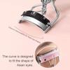 Eyelash Curler with Built-in Comb for Natural Sunflower Lash Wide Angle Eyelash Clamp Portable Eye Makeup Tools