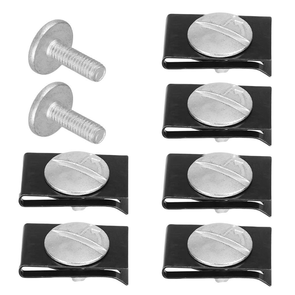 Набор крепежных винтов для защиты двигателя от брызг, 14 шт., винт-штифт для нижней крышки двигателя, простая установка для Honda Civic Accord