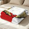 Doncaster Rovers FC Print Flannel Blanket, High quality Comfortable for All Seasons, Home Decor, Warmth and Comfort, Perfect for Christmas Gifts
