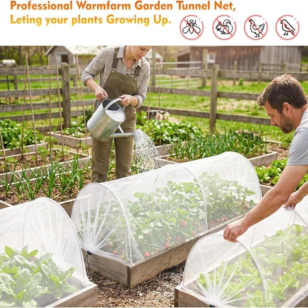 Insect Barrier Plant Protection Netting Bird Control Garden Net Plant Cage Cover Mesh Farm
