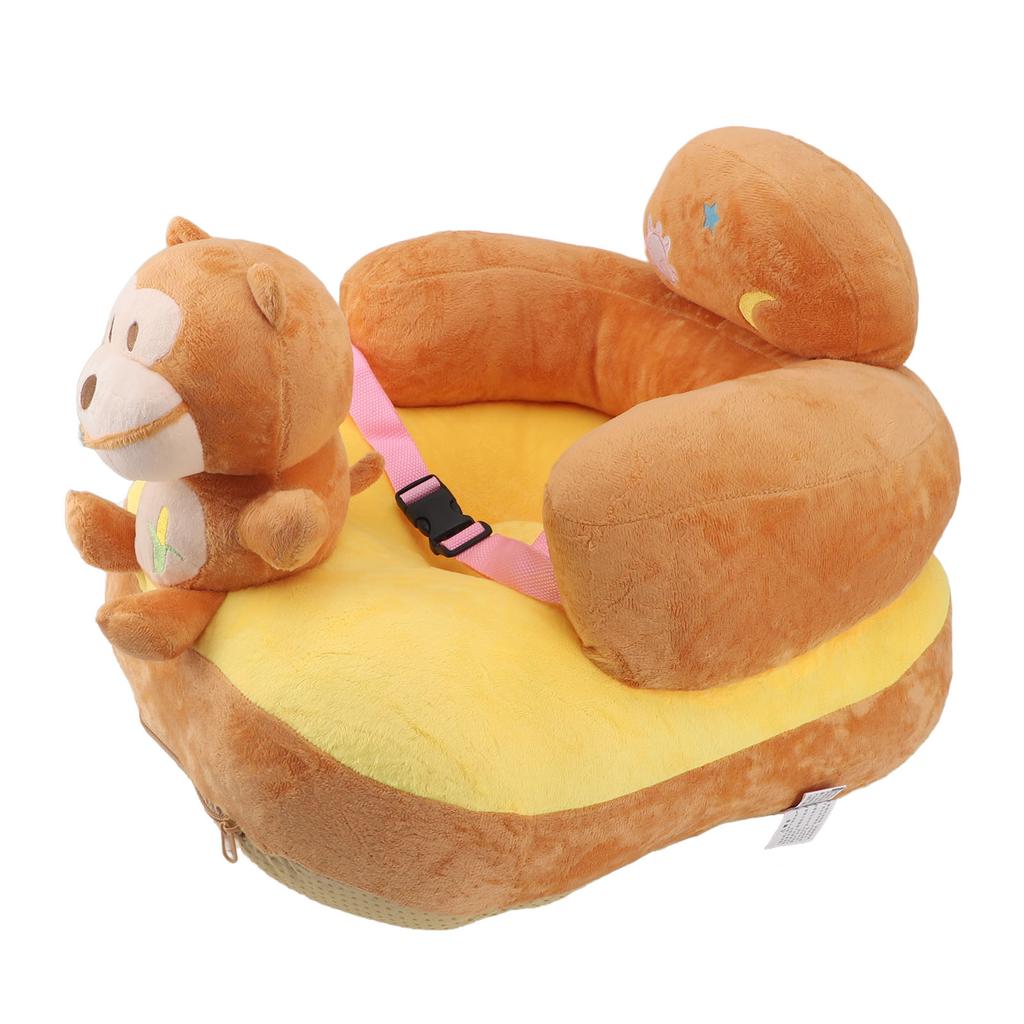 Baby Sitting Sofa Chair Comfortable Anti Rollover Portable Plush Infants Toddler Learning To Sit
