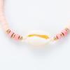 Натуральная ракушка Подвеска Бохо Женская Мода Вечеринка Ручное плетение Регулируемый Летний Шарм Пляж Ракушка Украшения Подарок Браслет