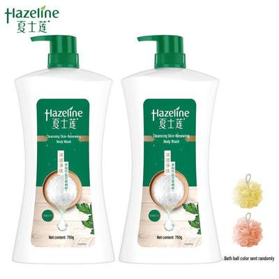 Гель для душа Hazeline с бамбуковой солью и полынью для глубокого очищения