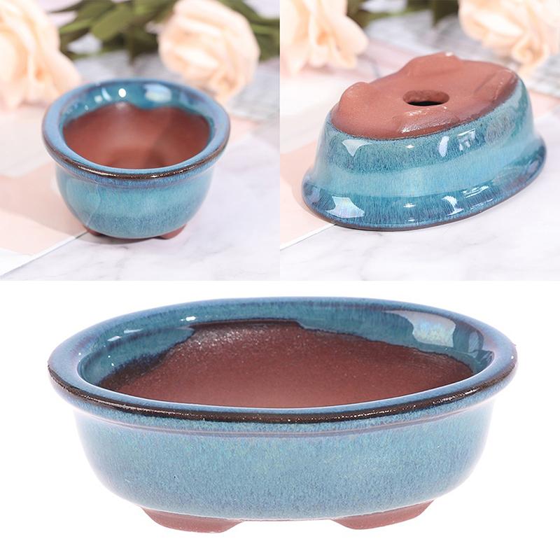 Цветочный горшок с фиолетовым песком, миниатюрные горшки, бонсай, цветочный горшок, керамическая ваза ручной работы, завод, домашний декор