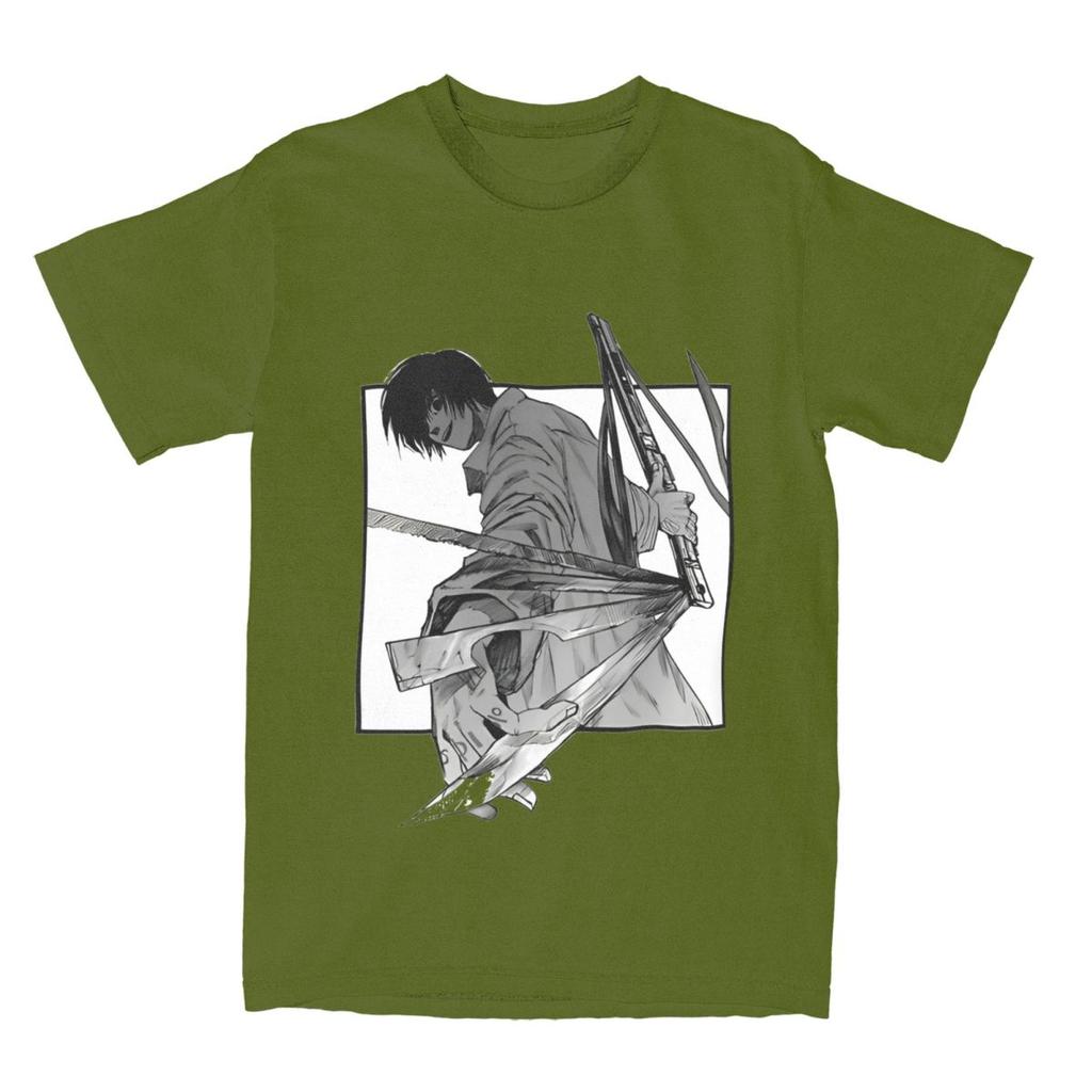 Японское аниме Sakamoto Days Футболка Новинка Футболки Короткий рукав Классические топы Лето 100% хлопок Дышащие Большой размер 5XL Футболки