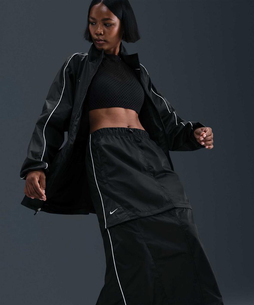 Nike Спортивная юбка Shox с отстегивающимися штанинами W - Черная:Антрацит:Черный / Ih0261-010