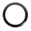 AIFR4 Car Rear Badge Logo Emblem Ring Trim Decorative Cover Sticker For BMW 1 Series M135i M140i F20 F21 Trunk Door Decoration