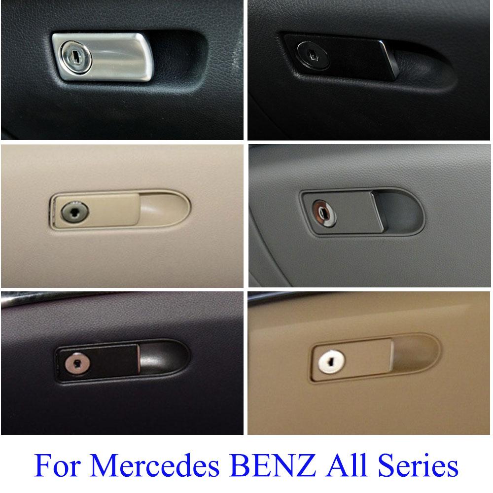 LHD RHD со стороны пассажира, перчаточный ящик, ручка переключателя цилиндра для BENZ всех серий W204 W205 W221 W176 W166 W212 W207 GLK204