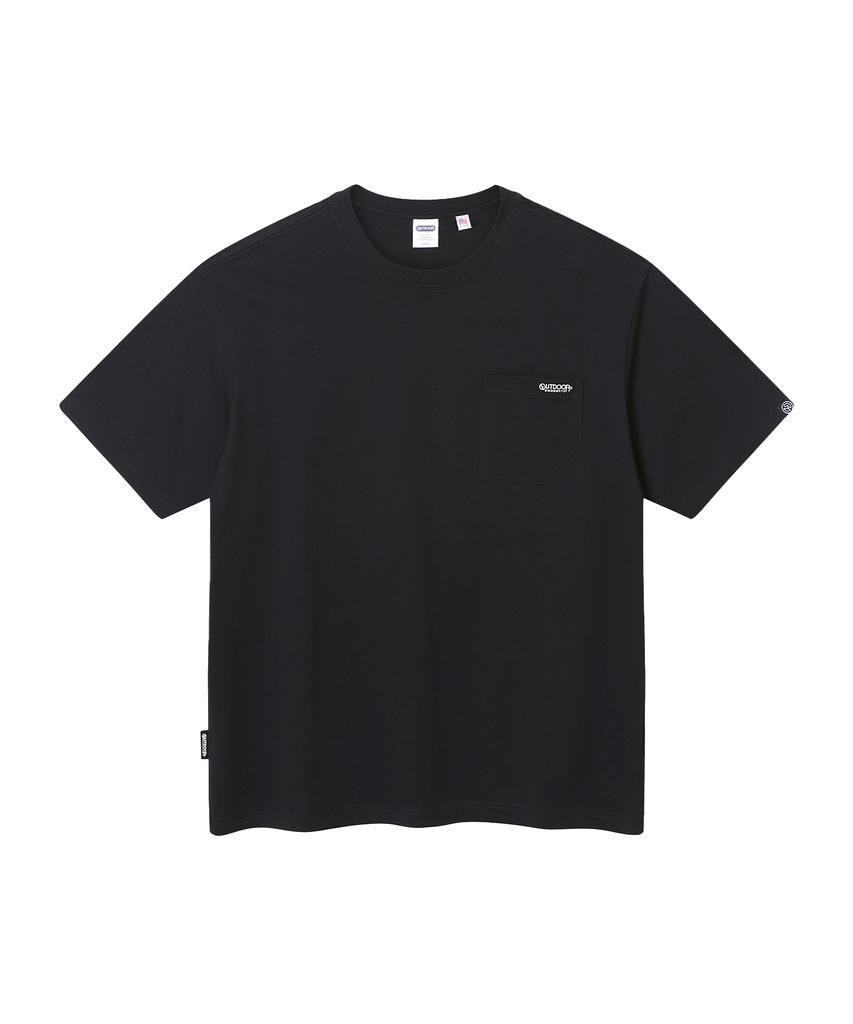 OUTDOOR PRODUCTS Standard Pocket T-Shirts (Black)