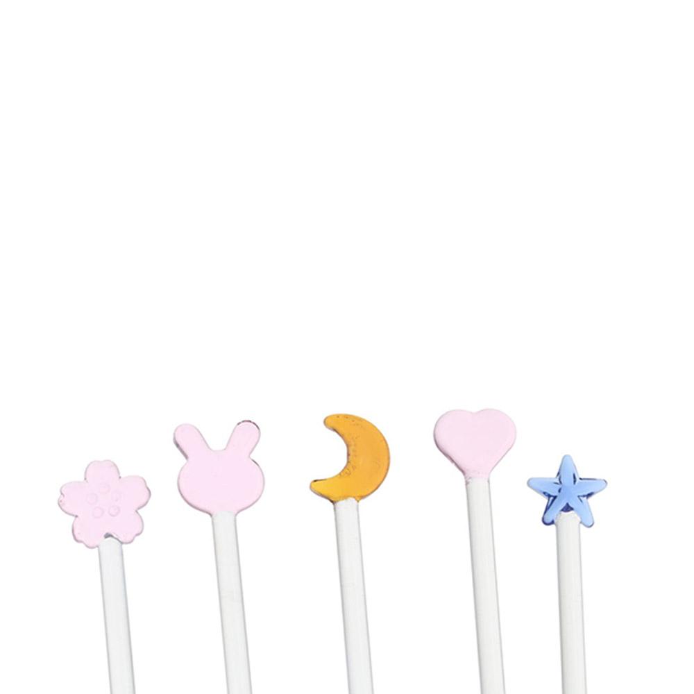 Mix Cocktails High texture Juice Mixing Agitator Stir Bar Spoon Stick Swizzle Sticks Dessert Stick