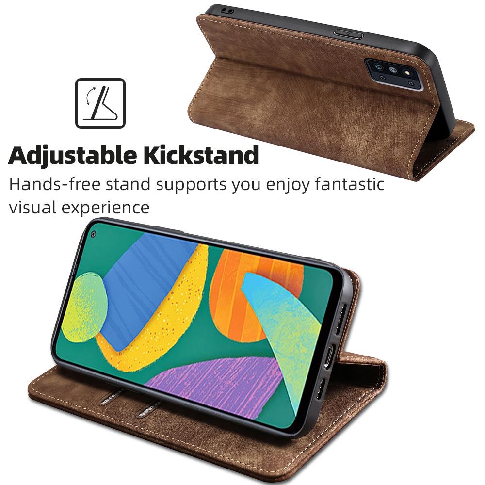 Магнитный чехол-кошелек для Samsung F52 5G/M33 5G/Xcover 7