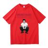 2026 Summer Trend Tshirt Breathable Cotton Retro Music Style Portrait Rose Letter Graphic Print Unisex Casual Sweat Tops