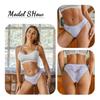 3Pcs/Set Women Sexy Lace Panties Transprant Hollow Out Low Waist Briefs Female Solid Soft Breathable Comfort Underwear Lingerie