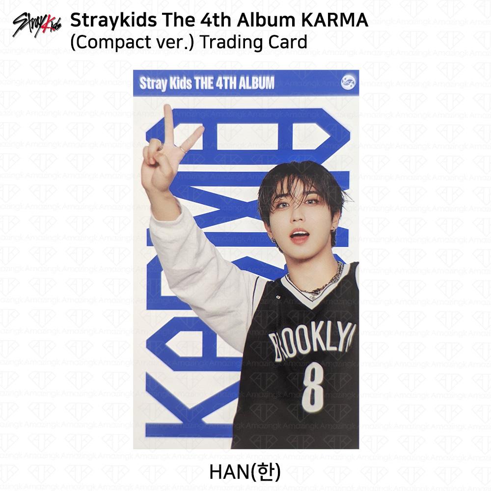 Stray Kids 4-й альбом Karma компактная версия Официальная фотокарточка