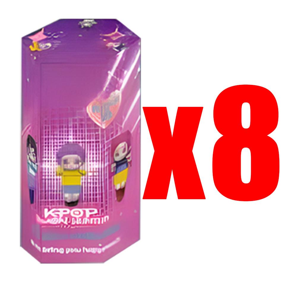 Аниме Охотники на демонов Мини-фигурки K-pop Коллекционные ПВХ Таинственная коробка Красивая декоративная кукла Модель для фанатов