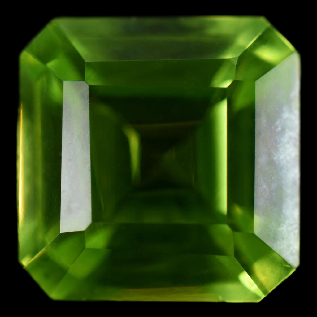 PERIDOT Square Cut Green 8 To 10 Ct Rare Loose Gemstone Each Ring Size