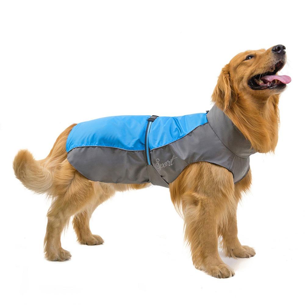 Pet Dog Clothes Raincoat Jumpsuit Jackets Assault Summer Rainy Day Waterproof Coat For Dog Cat Pet Supplies Big Size S-9XL