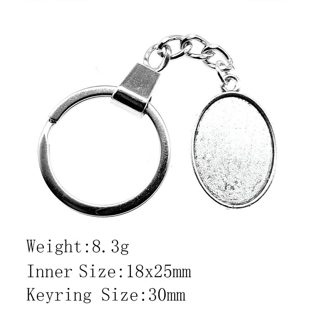 Брелки для ключей на выпускной Пара Сердце Эллиптический стеклянный кабошон База Подставка Брелки Дешевые Милые Вещи Брелок в виде самолета