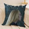 Hot Singer AAdele Cushion Cover Soft Plush Throw Pillow Cover  DoubleSided Decorative Cushion Case  Sofa Bedroom Home Decor