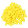 150 Pcs Set 4 Colored Fishing Floating Corn Soft Artificial Bait Simulation Corn GrainYellow