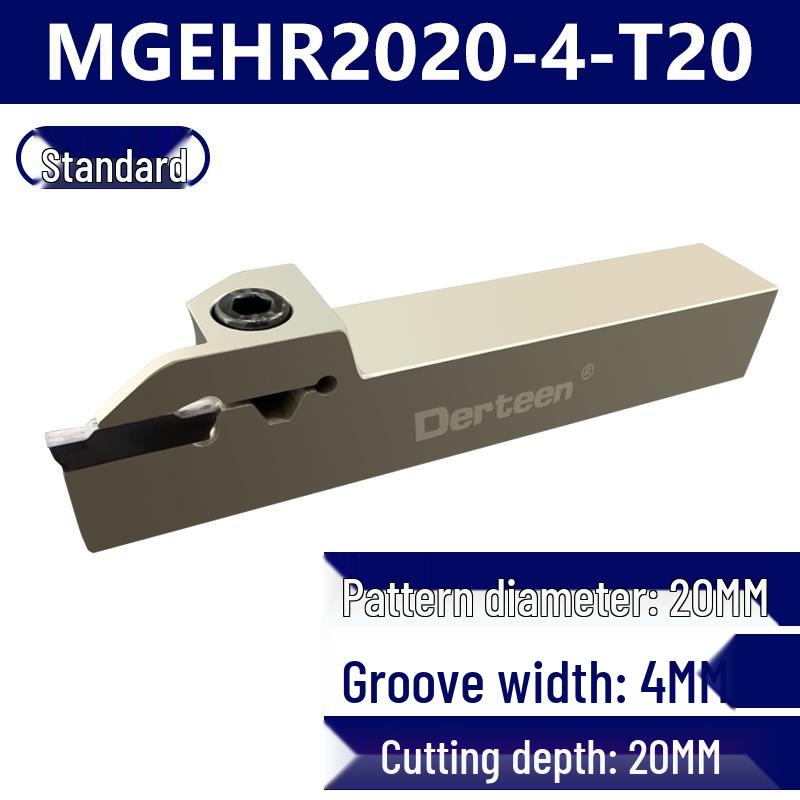 Держатель канавочного резца для токарного станка: CNC MGEHR2020-3-4, Расточная державка для наружной обработки