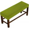 Stretch Jacquard Dining Long Bench Cover Thickened Living Room Anti-Dust Removable Bench Slipcover Washable Bench Seat Protector
