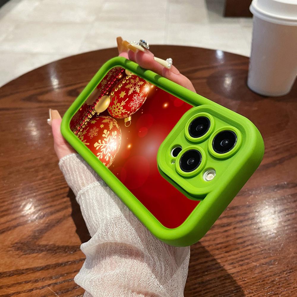 N111 Merry Christmas art Happy New Year Мягкие чехлы для телефонов Angel Eyes для iPhone 16 15 14 13 11 Pro Max 8 7 6s Plus 12 mini XR XS Max Противоударный чехол