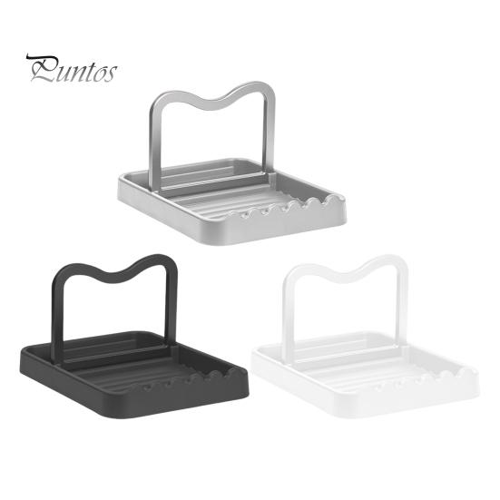 Держатель для крышки кастрюли Стойка для посуды Нескользящая конструкция Легко чистить Складная подставка для крышки кастрюли