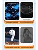 Беспроводные Bluetooth-наушники 7-го поколения Huaqiangbei 2025 года: С шумоподавлением, Оригинальное высококачественное звучание, Полувнутриканальные.