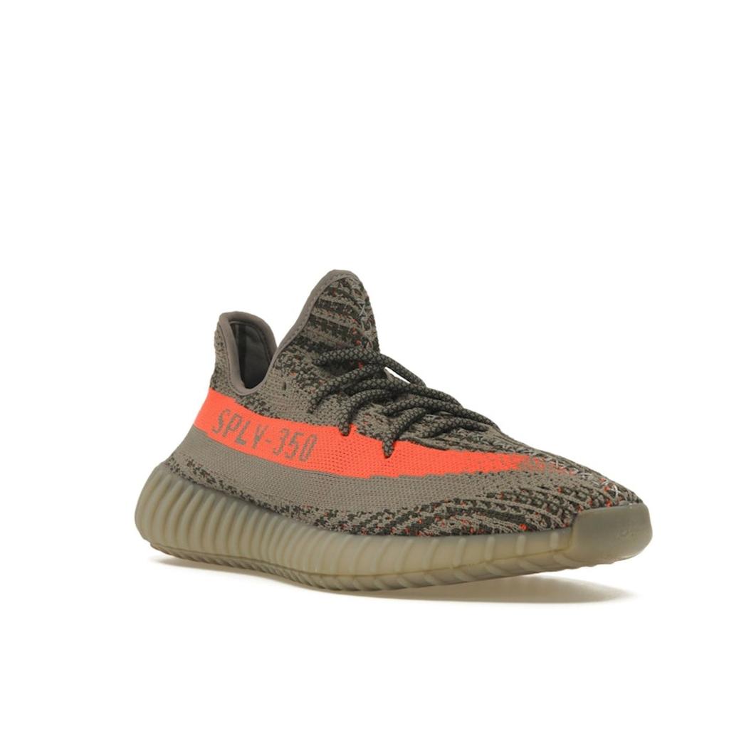 Adidas Yeezy Boost 350 V2 Beluga Unisex Sneakers Grey Steel-Grey Solar-Red BB1826