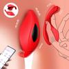 Пульт дистанционного управления и приложение Невидимый носимый двойной вибратор 10-частотный вибрационный стимулятор сосков клитора Вибратор для флирта для пар Товары для взрослых
