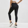 NULS waist pants nude tight pocket yoga pants high waist European and American hip lift fitness pants women's sports yoga pants